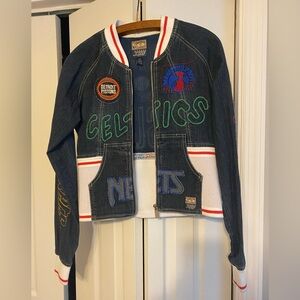 Hardwood Classics NBA denim jacket size M
